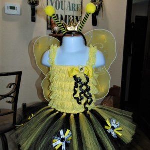 Handcrafted LIL Miss Queen Bee Halloween Costume